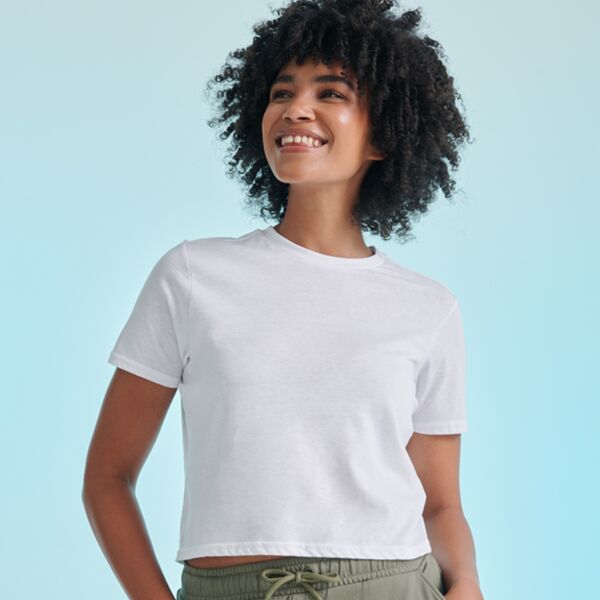 SF Clothing Ladies Cropped Boxy T-Shirt Thumbnail