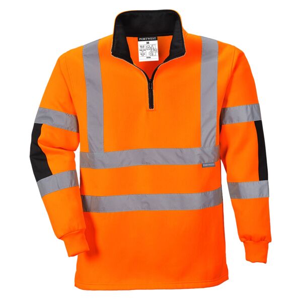 B308 Xenon Hi-Vis Rugby Shirt Thumbnail
