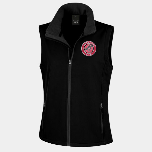 R232F Ladies Softshell Bodywarmer Thumbnail